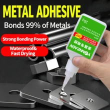 1/2/3入 強力膠/401膠，強力膠，多用途膠，快乾焊接膠，廣泛用於黏合塑料、金屬、鐵、陶瓷、不鏽鋼、玻璃、壓克力、木材、鞋材、石頭及其他各種材料。快乾膠，502膠，手工膠，耐熱，多功能，強力焊接，日常居家維護產品膠 - 強力膠 - 查看 10