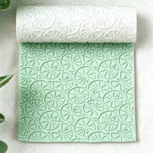 1 PC Fruit Lemon Pattern Polymer Clay Texture Roller, Polymer Clay Earring Making Roller - Very Suitable For Making Polymer Clay Texture Sheets - GL113 - View 6