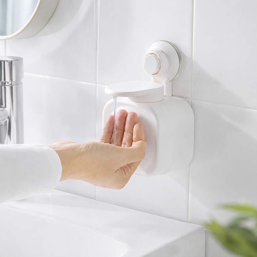 Drill-Free Suction Cup Soap Holder, Wall-Mounted Draining Soap Rack, Quick-Dry Design, Suitable For Bathroom, Shower And Sink, Ideal For Home, Apartment, Renters, Students And Dorms