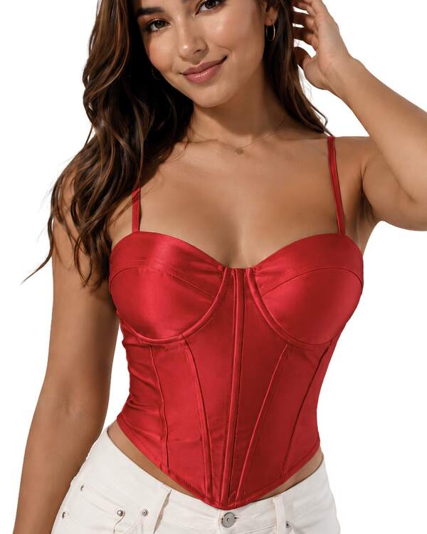 Corset femenino  Tecido de malha    Diário    as 4 estações do ano
