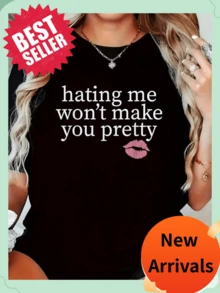 Women Outdoor Tees & Tanks - Black - View 1