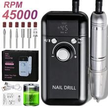 Professional 45,000RPM Electric Nail Drill - Portable, Rechargeable, Low Noise, Suitable For Manicure And Pedicure - USB Powered, Lithium Battery, Gift For Valentine's Day - Multicolor - View 12