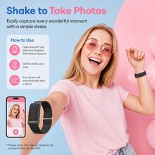 SENBONO Lightweight Wrist Design, Men's And Women's Outdoor Sports Smart Watches, Shake Photo Function, A Variety Of Sports Modes, Fitness Essential. Best Birthday Present For Friends, Suitable For All Kinds Of Festivals - View 3
