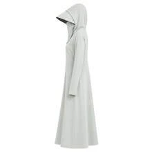 Li-Ning Women's UPF50+ Full Coverage Hooded Ice-Feel Long Sun Protection Dress ASKV434 - Crystal Gray - View 5