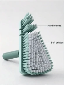 Cleaning Brush - Stiff Bristles, Suitable For Cleaning Bathtubs, Tile Surfaces, Showers, Bathrooms, Kitchens And Balcony Walls. Brush Length Is 37.4 Inches, Detachable Design, Convenient For Use And Storage. - Long-handled Brush - View 3