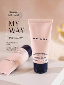 Armani Self-Limitless 香氛身體乳液 50ml 持久留香 清爽保濕 旅行裝 - 無界香 - 查看 1