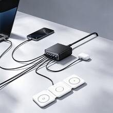 Charger Nirkabel 3-in-1, Kompatibel dengan iPhone 12/13/14/15/16, 3/Pro, Stasiun Pengisian Nirkabel Magnetik Lipat untuk Perjalanan, Hadiah Natal/Rumah Tangga - MultiWarna - View 5