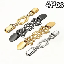 1/2/3/4/6pcs Waist Cincher Sweater Clips, Women's Multi-Purpose Shawl And Cardigan Clips - Multicolor - View 16