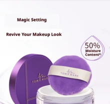 TOM MARK Water-Based Cooling Setting Powder, Oil-Control & Waterproof - Oxygen Purple - View 5
