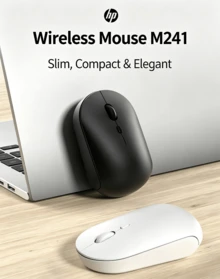 HP M241 Ratón inalámbrico, colores Morandi, 1600 DPI ajustable, clic silencioso, oficina de precisión, compatible con múltiples dispositivos, larga duración de batería - Ver 1