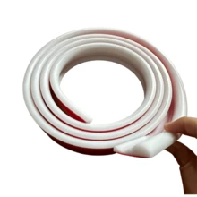 1pc 2m/78.74inch Peel And Stick Molding Chair Rail Panel Flexible Wall Molding Trim Self Adhesive Panel Moulding For DIY Home Wall Decor Protection Cabinet Border Frame - A - View 15