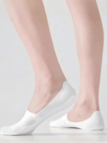 3/7/12/15/24 Pairs Men's Non-Slip Invisible Low-Cut Inner Socks, Thin Breathable Nylon Silicone Heel Anti-Slip Sports Casual Back-To-School Socks - Multicolor - View 9