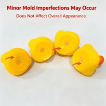 2/10/20/40 buah Bebek Karet Mini Kuning, Dekorasi Air Mandi Mengapung, Ornamen Bebek Kuning Serbaguna, Cocok untuk Suvenir Pesta dan Bahan Kerajinan DIY - Beraneka warna - View 6