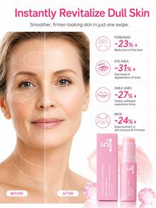 Multi Balm Stick For Hydrating & Plumping Skin, Pink Collagen PDRN Face Balm With Firming Care For Fine Lines, Under Eye, Lips & Neck Daily Skincare - FHRFB - View 5