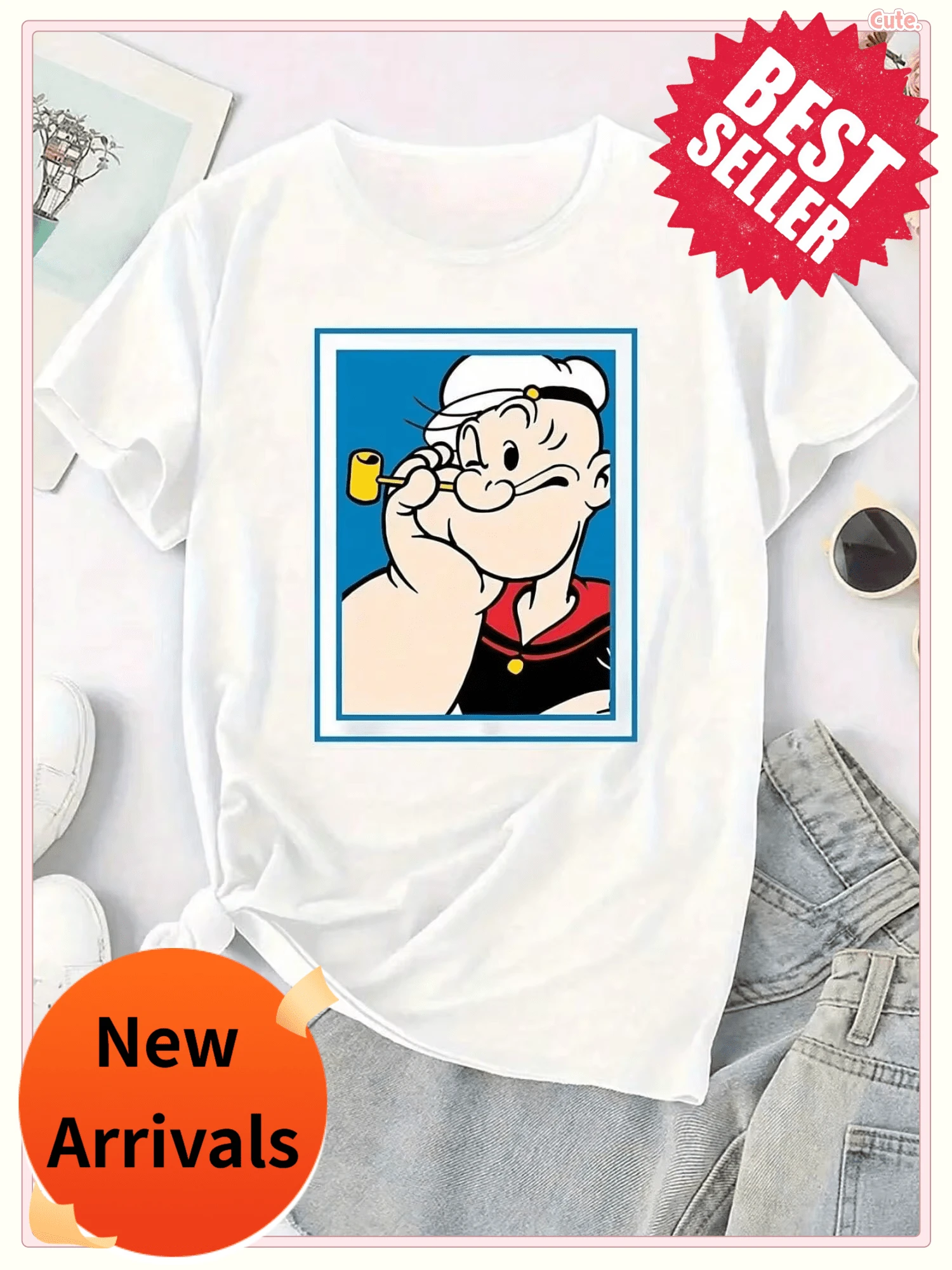 Women Outdoor Tees & Tanks - 白色 - 查看 1