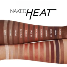 Naked Warm Earth Tone 12-Color Eyeshadow Palette, High-Pigmented Matte & Shimmer Waterproof Formula, Comes With Eyeshadow Brush, Ideal For Daily Date, Disco Party And Event Makeup, Perfect Holiday & Halloween Gift - T777B - 查看 3
