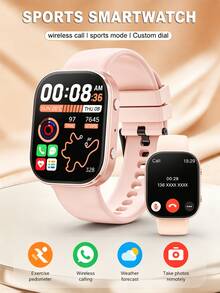 Hwagol Women's Smart Watch, Supports Bluetooth Calling, Sports Mode, Step Counting, Calorie Monitoring, Sleep Tracking, Compatible With Android And IOS, Suitable For Fitness/Daily Wear - View 2