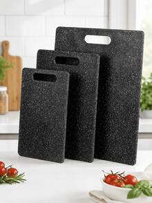 1/3pcs Marble Chopping Board Set Kitchen Food Chopping Board Raw And Cooked Separation Chopping Board Household Fruit Cutting Board Children's Food Chopping Board - 1PC - View 2