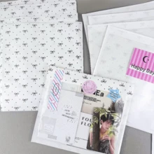 20pcs 7.1x7.5 Inch Holiday Gift Packaging Bags, Premium Gift Wrapping Paper Bags, Transparent Gift Wrapping Paper Bags, Decorative Jewelry Gift Bags, Bow Pattern Wrapping Paper, Thickened Gift Packaging Bags, Creative DIY Decorative Gift Paper Bags, Suitable For Holidays, Weddings, Birthdays, Parties, Gift Packaging Bags And Gift Wrapping Bags - Packaging Bags - View 5
