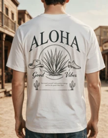 Men T-Shirts - White - View 3