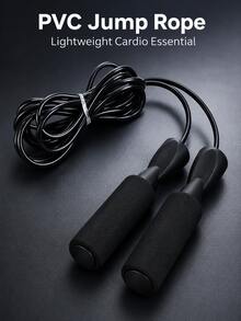 Adjustable Jump Rope, Unisex, Suitable For Aerobic Fitness And Gym Training, PVC Material With Foam Handles, Lightweight And Fast, Ideal For Outdoor Fitness, Sports Training And Competition - Multicolor - View 4