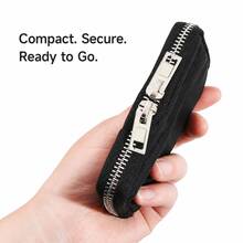 Mini INS Card Holder Driver's License Coin Purse, Simple Compact Multi-Function Coin Wallet, Handheld Card Holder With Multiple Slots, Key Pouch Storage Bag - Multicolor - View 1