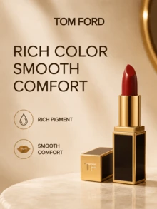 Tom Ford TF黑管唇膏,#16 SCARLET ROUGE,1g,質地水潤，不拔乾，顯白提氣色,適合自然黃皮，日常通勤、約會 - 16 SCARLET ROUGE-1g - 查看 9