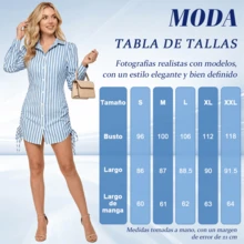 Women Mini Dresses - Light Wash - View 10