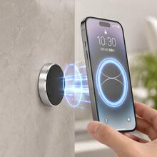 1pc Magnetic Car Phone Mount, Magnetic Mobile Phone Holder For Car, Strong Magnetic Hold, 360 Degree Rotation, Compact Low-Profile Design For Dashboard, Nightstand, Wall, Hands-Free Navigation, Road Trip, Fall Travel, Holiday Gift - A8 - View 11