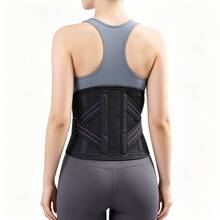 Waist Support Belt - Instant Relief, Breathable, Suitable For Men And Women - Black - View 16