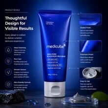 Medicube Zero Pore Blackhead Mud Mask 100g Korean Clay Mask, Deep Cleansing Pore Purifying Mask, Blackhead Remover, Oil Control & Pore Minimizer - Hyaluronic Acid - View 2