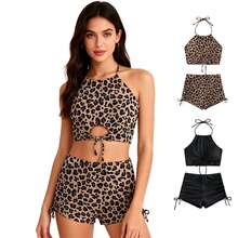 Women Bikini Sets - Brown - View 7