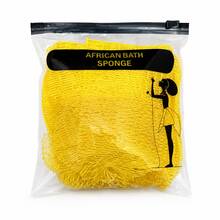 Authentic African Exfoliating Net Sponge Ethically Sourced From Nigeria, Fast Drying Porous Body Scrub Net For Skin Exfoliation - 1pc - View 19