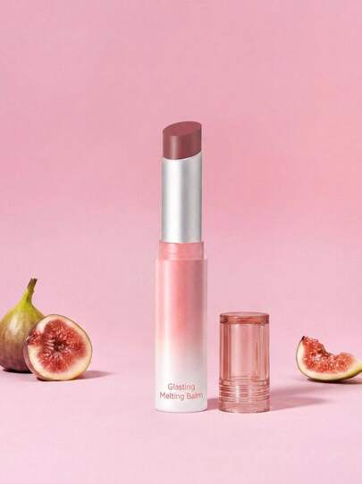 Rom&nd Glasting Melting Balm 12 Veiled Rose 3.5 G – Lip Balm, Moisturizing, For Women, Veiled Rose, Suitable For Daily Makeup