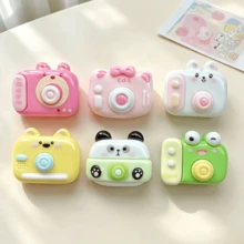 10/30/50pcs Random Cartoon Animal Shaped Camera Resin Charms, Suitable For DIY Hair Clips, Backpack Charms And Other Decorations - Random Mix - Multicolor - View 6