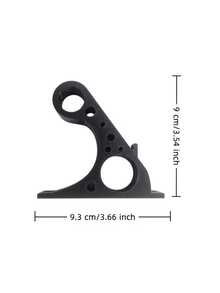 Motorcycle Helmet Wall Mount, Easily Supports Full Face Helmets; Scratch-Resistant And Durable; Easy Installation, Suitable For All Motorcycle Enthusiasts And Riders, Provides Neat Helmet Storage - A - View 2