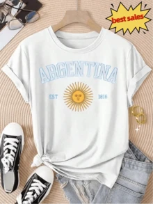 Women T-Shirts - 白色 - 查看 1