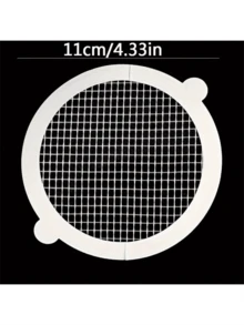 30pcs Disposable Shower Drain Hair Catcher Set, Bathroom Sink Drain Hair Filter Plug, Bathtub Mesh Filter Sticker - Multicolor - View 3