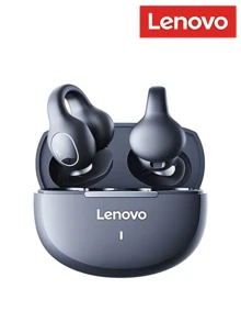 Lenovo EA420 夾耳式無線耳機 透明真聲 開放式藍牙運動耳機 附麥克風 - 黑色 - 查看 1