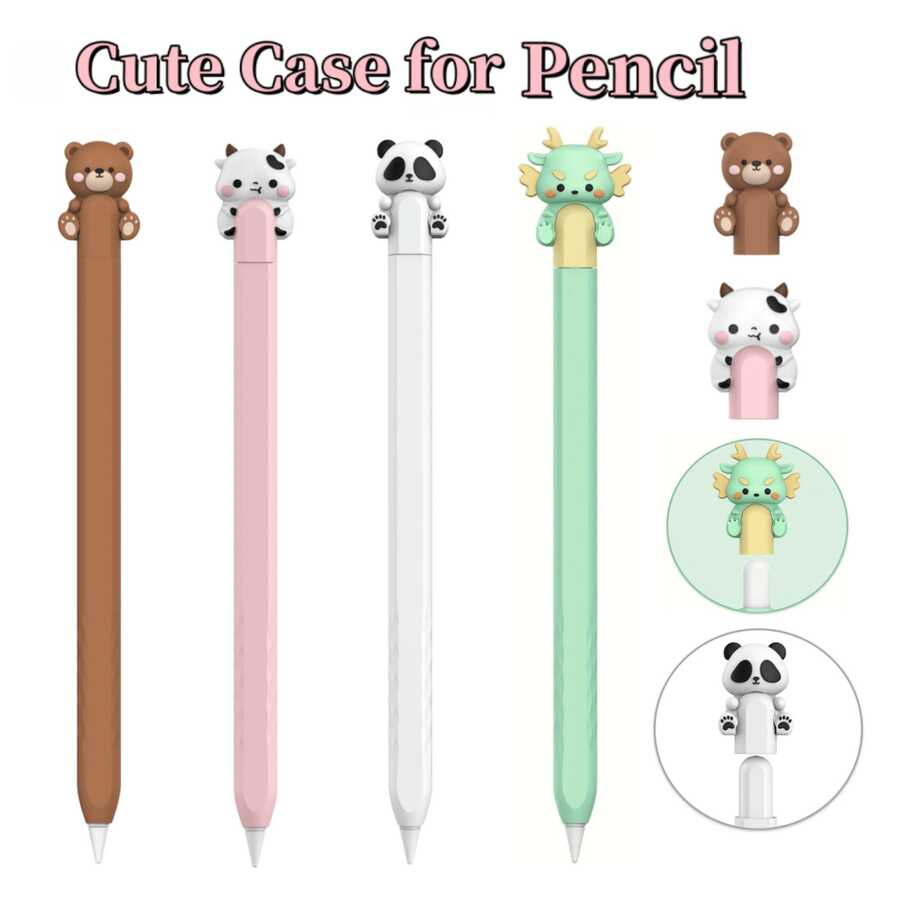 Apple Pencil Pro、第2代 Apple Pencil 與 Apple Pencil (USB-C) 矽膠保護套，相容於第1代 Apple Pencil