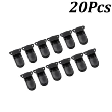 4/8/10/20/30Pcs T-Shaped Plastic Clips With Alligator Clips, These Clips Can Be Used For Handkerchiefs, Towels, Straps, Badges, Durable Multi-Purpose Clips, Suitable For Crafts, Displays, Hanging Decorative Cards (Random Colors, Black, White) - Multicolor - View 28