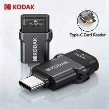 Kodak Type-C Card Reader TF Micro SD Card Reader High-Speed Transmission Adapter Supports A Capacity Of Up To 2TB - Black - View 2