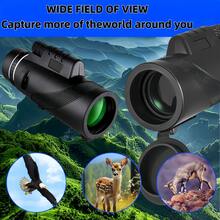 10x42 Single-Tube Binoculars High Definition Portable Handheld, With Phone Adapter - FMC Lens, Suitable For Bird Watching, Wildlife Observation, Hiking, Camping, Concerts And Sports Events, Christmas Gift, Christmas Stocking Stuffer - Multicolor - View 5