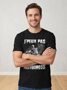 Camisetas de hombre - Negro - Ver 5