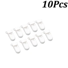 4/8/10/20/30Pcs T-Shaped Plastic Clips With Alligator Clips, These Clips Can Be Used For Handkerchiefs, Towels, Straps, Badges, Durable Multi-Purpose Clips, Suitable For Crafts, Displays, Hanging Decorative Cards (Random Colors, Black, White) - Multicolor - View 25