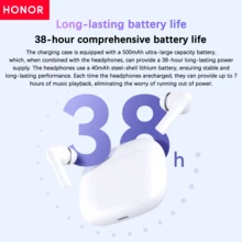 Honor Glorious Exclusive LCHSE X7 Lite Wireless Bluetooth In-Ear Earbuds, Noise-Canceling Calls, Suitable For Music, Running, Sports, Gaming, Couple Gift, Compatible With Huawei - View 5