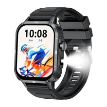 ZhiKexing 1.83 吋 HD 螢幕智慧運動手錶，附手電筒、藍牙通話、多種運動模式、久坐提醒，適合送給朋友與情侶的禮物，兼容 Android 與 iOS - 查看 11