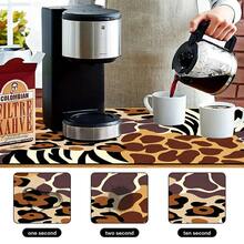 1pc Dish Drying Mat, Coffee Machine Mat, Tabletop Protector Mat, Kitchen Heat-Resistant Placemat, Kitchen Gadget Suitable For Various Home Scenarios, Practical Kitchen & Bathroom Multi-Purpose Absorbent Drying Mat, Room Tabletop Protector, Holiday Gift, Kitchen Decor - XYLSD-765 - View 10