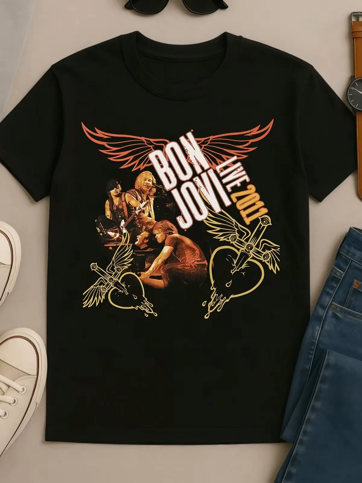 Women T-Shirts - 黑色 - 查看 1