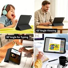 Flip Cover Tablet Protective Case - Black - View 5